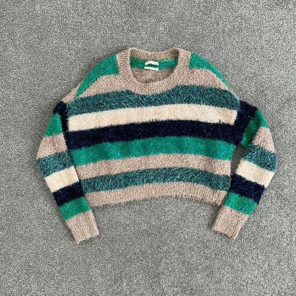 Urban Outfitters glitter striped sweater